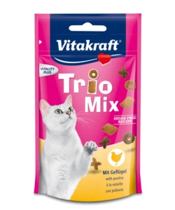 TRIO MIX CON POLLAME PER AMANTI DELLA CARNE -  60 GR. - VITAKRAFT